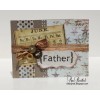 SRM Press 2 Sheets Quick Cards Stickers FATHER Card Making