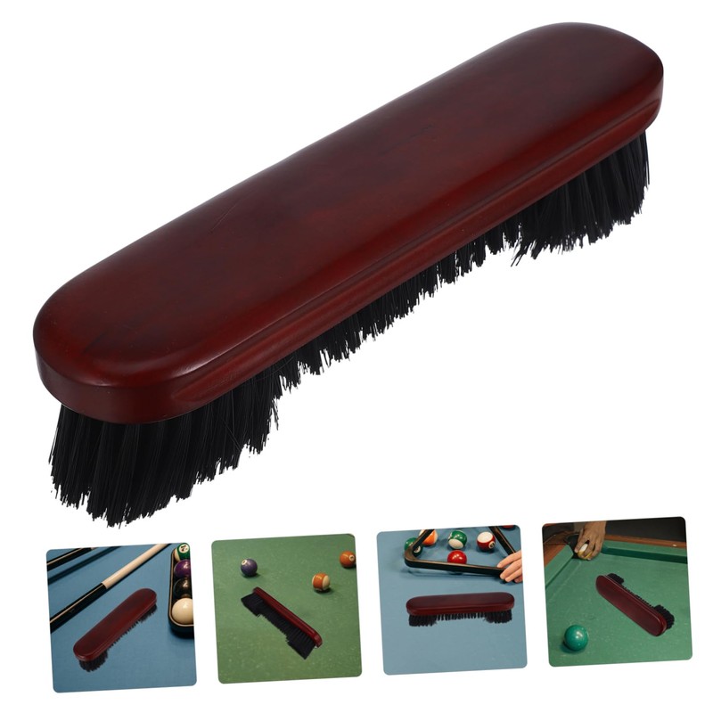 Kisangel Billiards Cleaning Brush Set Multifunctional Pool Table Sweeper Pool