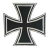 baum-m gmbh Iron Cross Patch Large 7.5 x 7.5 cm