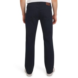 Quiksilver Men's 5 Pocket Straight Fit Stretch Waist Casual Chino Pants, Eclipse