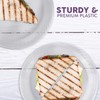 9 Inch Disposable Clear Plastic Plates In Bulk By Framo