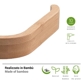 Gedy Himalayan Natural Toilet Roll Holder