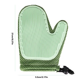 XINFAFUSW Pet Grooming Glove Gentle Deshedding Brush Glove Cat Brush Gloves Efficient Pet Hair Remover Mitt-Massage Tool Suitable for Pet Dogs and Pet Cats