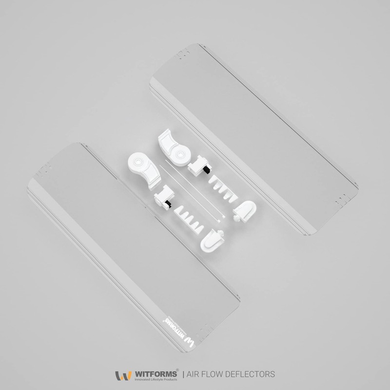 WITFORMS CENTRAL Adjustable AC Air Deflector - 360° Rotatable -