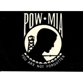 U.S.FLAG STORE POW MIA  DECAL