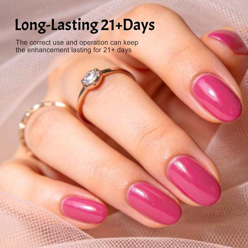 JODSONE 36Pcs Gel Nail Polish Kit with 4 Functional Adhesive