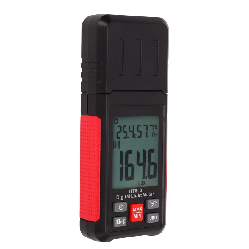 Digital Light Meter Professional High Accuracy Quick Response Luxmeter Large