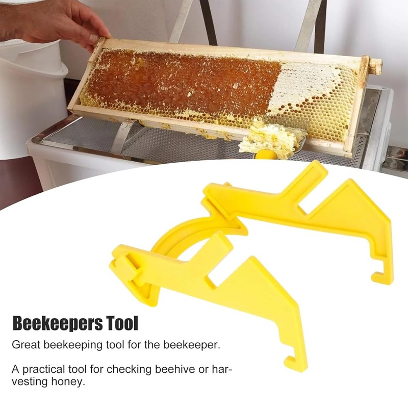 AIMALL Beekeeping Tools Plastic Honey Bucket Stand Honey Shaker Machine