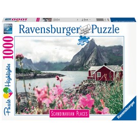 Ravensburger Puzzle Scandinavian Places 16740 - Pure Lofoten, Norway - 1000 Pieces Puzzle for Adults and Children from 14 Years