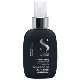 Alfaparf Milano Semi Di Lino Sublime Cristalli Smoothing Finishing Spray - Lightweight - Provides Shine and Protection - Professional Salon Quality - 4.23 fl. oz.