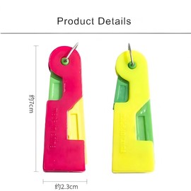 5 Pcs Automatic Needle Threaders – 2025 New Plastic Hand Sewing Threading Tools – DIY Threading Device for Needles, Cross Stitch Accessories & Sewing Machines