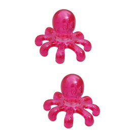 FOMIYES 2pcs Neck and Shoulder Massager Self Massager Back 6 Portable 2- Random Color