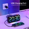 LATEC Digital Alarm Clock with 7 Modes RGB Night Light,