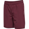hummel Unisex Children's Hmlmove Grid Woven Kids Shorts, Grape Wine,
