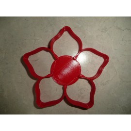 AJT MONSTER HEAD OR POINTED PETAL FLOWER COOKIE CUTTER MADE IN USA PR4934