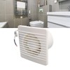 Exhaust Fan,Bathroom Ventilation Exhaust Extractor Fan,4 Inch Square ABS High