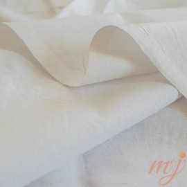 Plain 100% Cotton Fabric - 60 INCH Wide - 10 Colors by M&J® (White, 2 METRE)