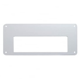 United Pacific 21909B Stainless Steel Cobra 29 Radio Face Plate For Freightliner
