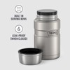 THERMOS Stainless King Vacuum-Insulated Food Jar, 24 Ounce, Matte Steel