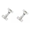 SIQUAR Paquete 50 Pares De Bisagra Bidimensional Mini 26 Mm