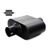 Flowmaster Super 10 Series SS Muffler 2.5" Center Inlet/Outlet 842515 1 Chamber