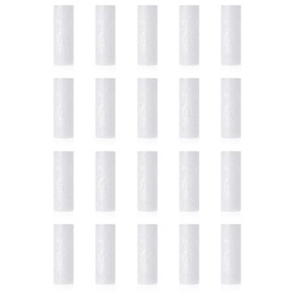 OFFCUP Aligner Chewies, Pack of 20 Aligner Tray Seater Chewies for Aligner Chompers, Aligner Tray Seaters Chewies Aligner Tray Seats for Looping Chewie - White