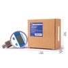 MEASUREMAN Digital Hydraulic Industrial Pressure Gauge 2-1/2" Dial 1/4" NPT