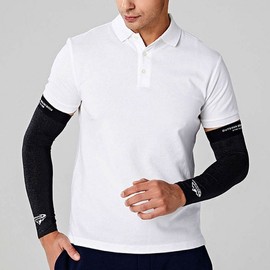 Outdoor High-Elasticity Ice Cooling UV Protection Arm Sleeves (2-Pack) for Summer HB05 Sunshine Cool Arm Sleeve - Dark Gray L