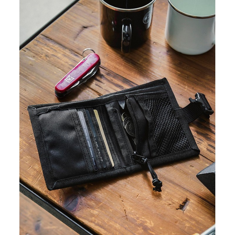 GORDON MILLER 1753421 Cordura Folding Wallet Black