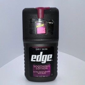 Edge Vintage 1994 Collectible EDGE 3oz Dry Skin Aftershave Soothing Lotion Pump NOS