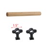 T Tulead 4PCS Wood Cabinet Handles Pulls Adjustable Hole Drawer