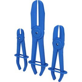 BRILLIANT TOOLS BT521010 Hose Clamp Pliers Set, Straight, 3-Piece [Powered by KS Tools]