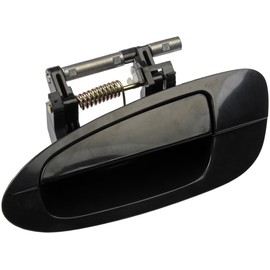 Dorman 80429 Rear Driver Side Exterior Door Handle Compatible with Select Nissan Models, Smooth Black