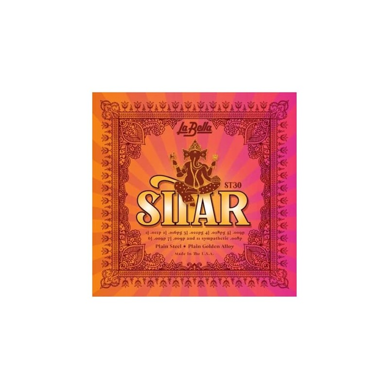 La Bella ST30 Sitar Sympathetic String 12-8
