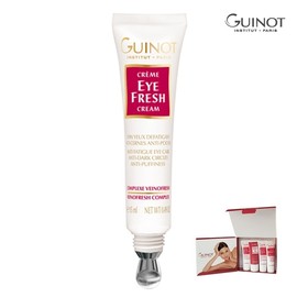 Gino Crème Eye Fresh Eye Cream 15ml+Sample Crème Eye Fresh 15ml No freebies / 기노 크렘 아이 프레쉬 아이크림 15ml+샘플 크렘 아이 프레쉬15ml  사은품 없음