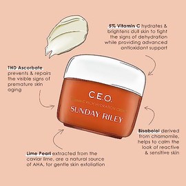 Sunday Riley C.E.O. Crema hidratante facial rica en vitamina C