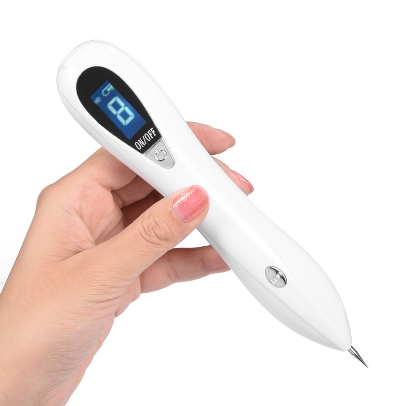 USB Rechargeable Mole Spot Freckle Tattoo Removal Pen Adjustable Beauty