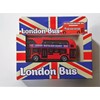 London Red Bus - Boris Double-decker Routemaster/Die Cast Metal and