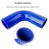 90 Degree Elbow Coupler Silicone Hose for Turbo/Intercooler/Intake Piping,Length 120mm