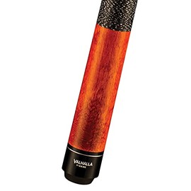 Viking Valhalla 100 Series with Irish Linen Wrap 2 Piece 58" Pool Cue Stick VA119 (19oz, Autumn Orange)