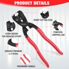 WORKPRO High Leverage End Cutting Pliers | Heavy Duty Multi-Purpose
