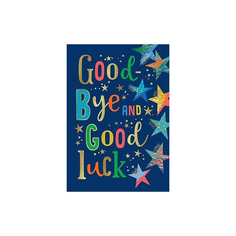 Avant Garde Studios Goodbye & Goodluck Card Stars - 9