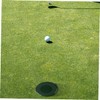 Gatuida 3pcs Golf Cup Cover Durable Plastic Putting Hole Protectors