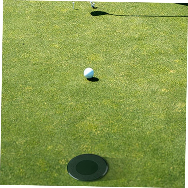 Gatuida 3pcs Golf Cup Cover Durable Plastic Putting Hole Protectors