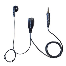 F.R.C FIRSTCOM FP-22WP FP-22WP Earbud Microphone, In-Ear Type, Compatible with Waterproof Jacks from Various Companies, [1 pin] Straight Plug