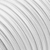 ledscom.de Textile Cable, 3 m, White, 2 x 0.75 mm²,