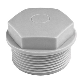 Pack of 10 Kalitec Sealing Plugs M32 Plastic Light Grey I M32 Blanking Plugs I Choke Nipple Made of Soft Polyethylene I Protective Plugs for Threaded Holes in Mechanical Engineering Electronics and