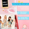 100PCS Baby Shower Clothespin Games Mini Pink Clothes Pins 1.4