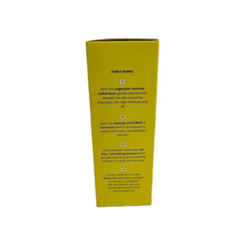  Vitamin C Active Face Cleanser Gentle Jelly Face cleanser