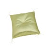 Mini Zabuton, Figurine, Faux Leather, Solid Color, (Crystal, Good Luck,